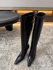 Colestore YSL Saint Laurent Boots in Smooth Leather Black - 4