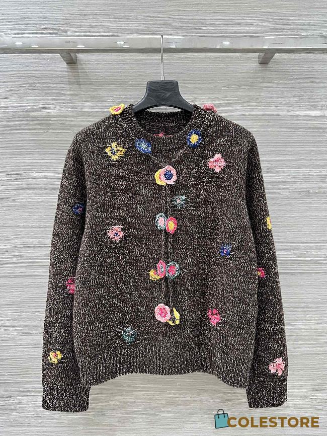 Colestore Erdos Embroidered Cardigan Floral  - 1