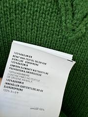 Colestore Prada Floral Green Wool Cardigan - 4