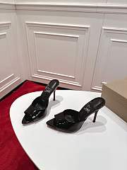 Colestore Christian Louboutin Miss Z Mule 100 mm Mules Patent calf leather Black - 4