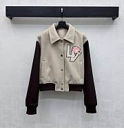 Colestore  Louis Vuitton Noveau Signature Patch Varsity Jacket - 1