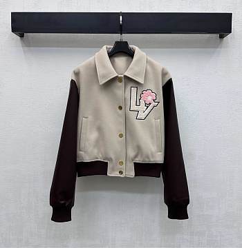 Colestore  Louis Vuitton Noveau Signature Patch Varsity Jacket