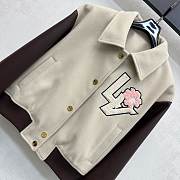Colestore  Louis Vuitton Noveau Signature Patch Varsity Jacket - 4