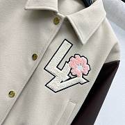 Colestore  Louis Vuitton Noveau Signature Patch Varsity Jacket - 3