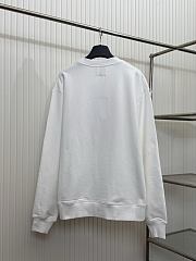 Colestore  Dior Sweatshirt with Dior Clover Embroidery White Cotton  Fleece - 5