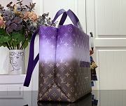 Colestore Louis Vuitton Shopper Tote MM Autres Cuirs Monogram Ombre Purple 40 × 32 × 16 cm - 5