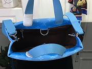 Colestore Louis Vuitton Mini Shopper Tote Autres Cuirs Monogram Ombre Blue 26 x 10 x 20cm - 6