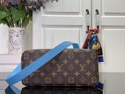 Colestore Louis Vuitton Mini Shopper Tote Autres Cuirs Monogram Ombre Blue 26 x 10 x 20cm - 5
