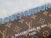 Colestore Louis Vuitton Mini Shopper Tote Autres Cuirs Monogram Ombre Blue 26 x 10 x 20cm - 2