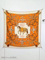 Colestore   Hermes Palefroi Shawl 140 Orange - 1