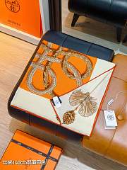 Colestore   Hermes Palefroi Shawl 140 Orange - 6