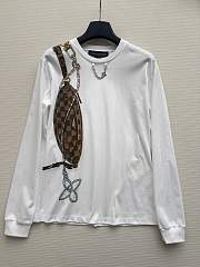 Colestore Louis Vuitton Keepit Print Long-Sleeved T-Shirt - 3