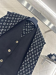 Colestore Louis Vuitton Monogram Scarf Gilet Black, White - 6