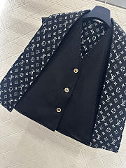 Colestore Louis Vuitton Monogram Scarf Gilet Black, White - 4