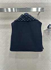 Colestore Louis Vuitton Monogram Scarf Gilet Black, White - 2