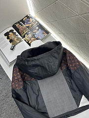Colestore Louis Vuitton  Monogram Accent Windbreaker Black - 2