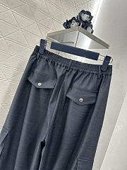 Colestore Louis Vuitton Athletic Style Long Pants Dark Grey - 4