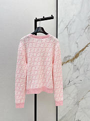 Colestore Fendi Cardigan Cotton Pink - 5