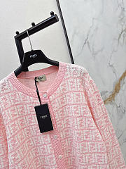 Colestore Fendi Cardigan Cotton Pink - 4