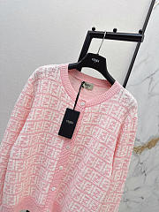 Colestore Fendi Cardigan Cotton Pink - 3