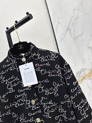 Colestore Chanel Jacket  Embroidered Wool Crepe  Black & Other Colors - 4