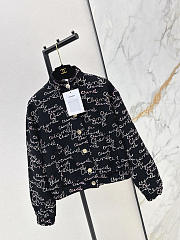 Colestore Chanel Jacket  Embroidered Wool Crepe  Black & Other Colors - 3