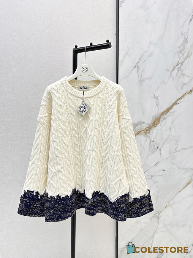 Colestore  Loewe Sweater in wool Beige - 1