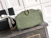 Colestore Chanel 25 Mini Handbag Grained Calfskin & Gold-Tone Metal Baby Green/Matcha 20x22x12.5cm - 5
