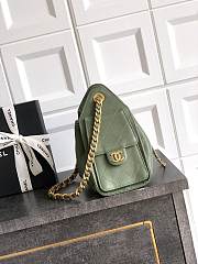 Colestore Chanel 25 Mini Handbag Grained Calfskin & Gold-Tone Metal Baby Green/Matcha 20x22x12.5cm - 2