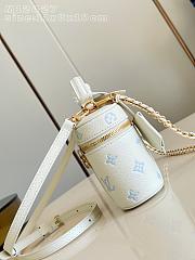 Colestore Louis Vuitton Vanity Chain Pouch Monogram Milky White/Blue M27744 19 x 11.5 x 6.5 cm - 3