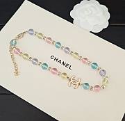 Colestore Chanel Bracelet Metal, Glass Pearls & Stone Beads  Gold, Multicolored, Pearly White & Transparent - 6