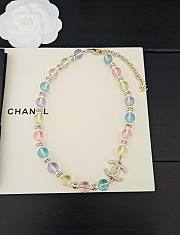 Colestore Chanel Bracelet Metal, Glass Pearls & Stone Beads  Gold, Multicolored, Pearly White & Transparent - 4