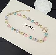 Colestore Chanel Bracelet Metal, Glass Pearls & Stone Beads  Gold, Multicolored, Pearly White & Transparent - 5