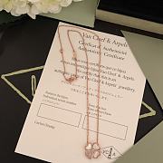 Colestore Van Cleef & Arpels Cosmos Medium Model Clip Pendant Rose Gold - 1