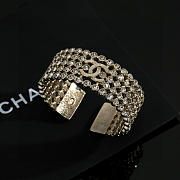 Colestore Chanel Strass CC Cuff Bracelet - 4