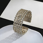 Colestore Chanel Strass CC Cuff Bracelet - 3