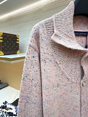 Colestore Louis Vuitton Tweed Mohair Cardigan Regular fit Dusty Pink - 3