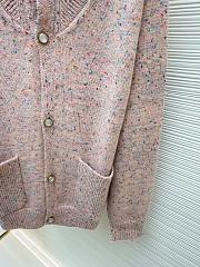 Colestore Louis Vuitton Tweed Mohair Cardigan Regular fit Dusty Pink - 2