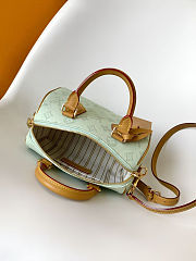 	 Colestore Louis Vuitton Speedy Bandouliere 20 Monogram Vert Asnières 20.5 x 13.5 x 12.0cm - 4