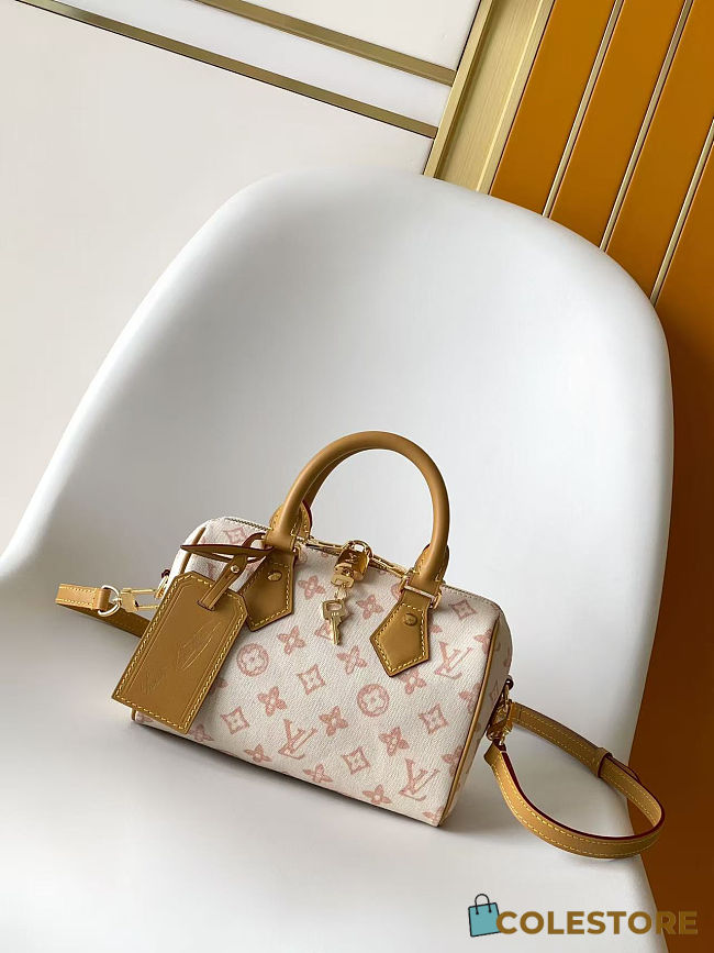 	 Colestore Louis Vuitton Speedy Bandouliere 20 Monogram Gray Lin 20.5 x 13.5 x 12.0cm - 1