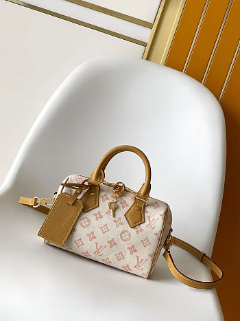 	 Colestore Louis Vuitton Speedy Bandouliere 20 Monogram Gray Lin 20.5 x 13.5 x 12.0cm