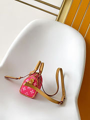 	 Colestore Louis Vuitton Nano Speedy Monogram Rose Ruban 16.0 x 10.0 x 7.5cm - 6