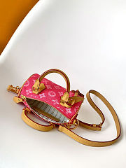 	 Colestore Louis Vuitton Nano Speedy Monogram Rose Ruban 16.0 x 10.0 x 7.5cm - 4