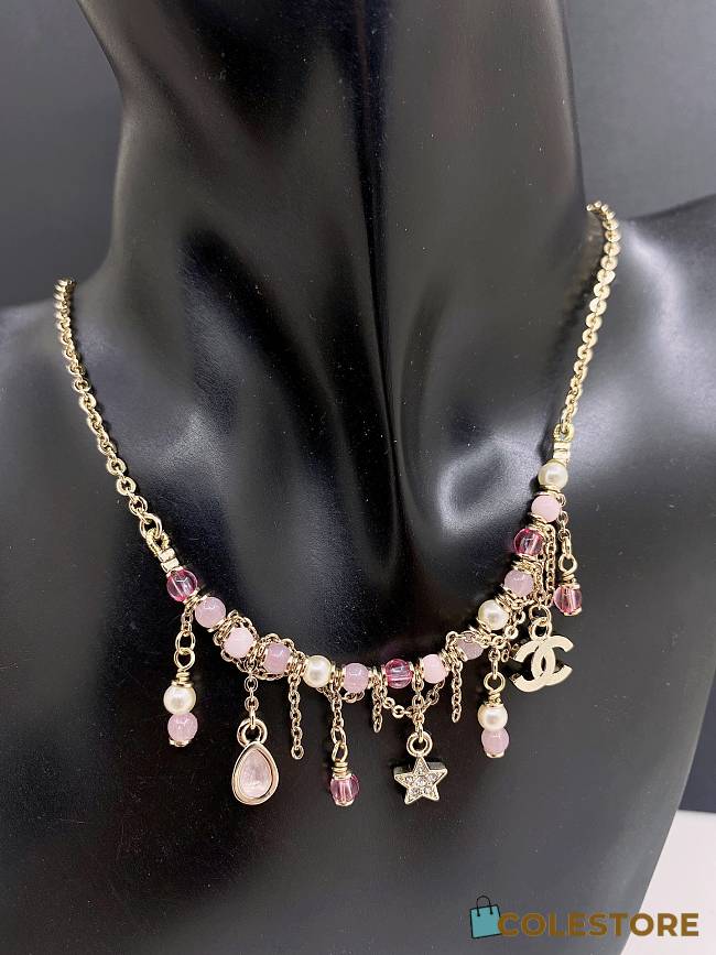 Colestore Chanel Necklace Metal, Glass pearls, High-grade resin & Stone beads - 1