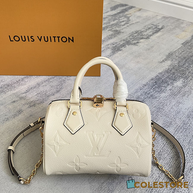Colestore Louis Vuitton Speedy Bandoulière 20 Cream M58954 20.5 x 13.5 x 12 cm - 1