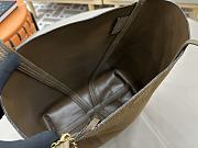 Colestore Chloé Spin tote Bag in Grained & Suede Leather dark brown 27x30x14 cm - 5