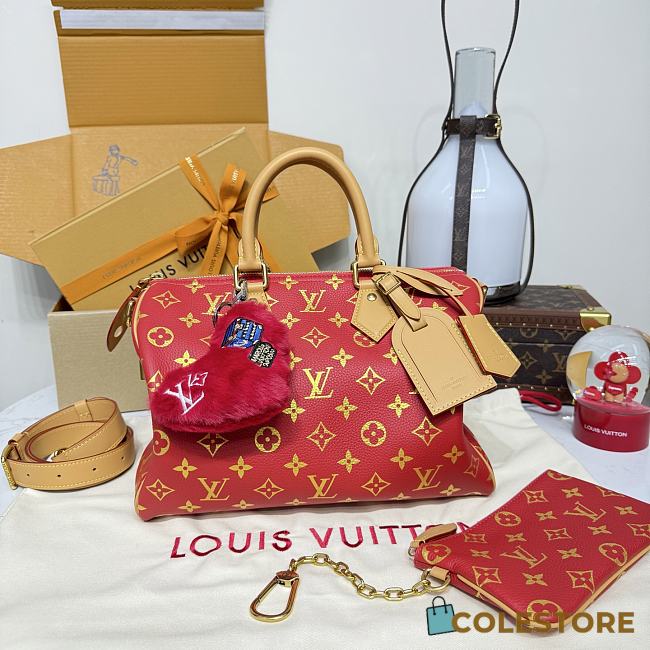 Colestore Louis Vuitton Speedy P9 Bandoulière 30 Yellow-red M15281 32 x 22.5 x 18 cm - 1