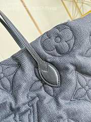 Colestore  Louis Vuitton LV Ski Neverfull Inside Out MM Other Monogram Canvas Black Jeans M26364 18 x 32 x 56 cm - 5
