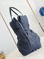 Colestore  Louis Vuitton LV Ski Neverfull Inside Out MM Other Monogram Canvas Black Jeans M26364 18 x 32 x 56 cm - 4