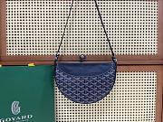 Colestore Goyard Hirondelle Navy Blue 25x6x17cm - 2